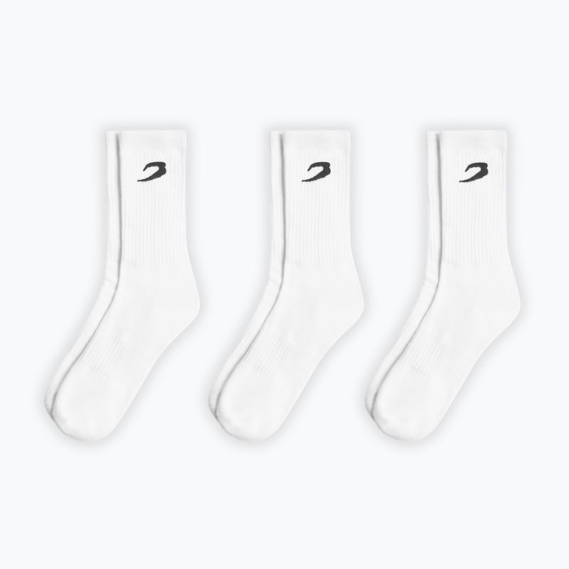 Мъжки чорапи Boxraw Crew 3 szt. White 5