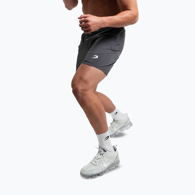 Мъжки тренировъчни шорти Boxraw Valdes 7" charcoal 6