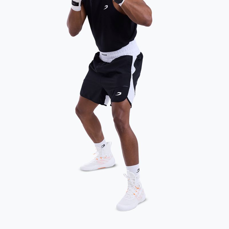 Мъжки тренировъчни шорти Boxraw Stevenson V2 black/white 4