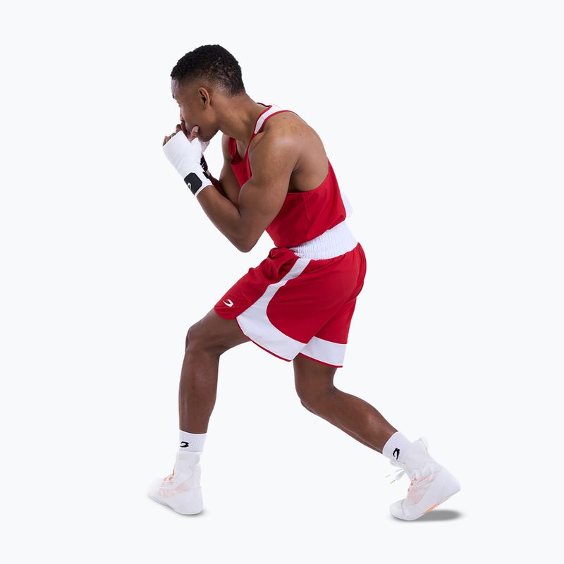 Мъжки тренировъчни шорти Boxraw Stevenson V2 red/white 3