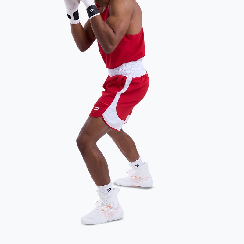 Мъжки тренировъчни шорти Boxraw Stevenson V2 red/white 7