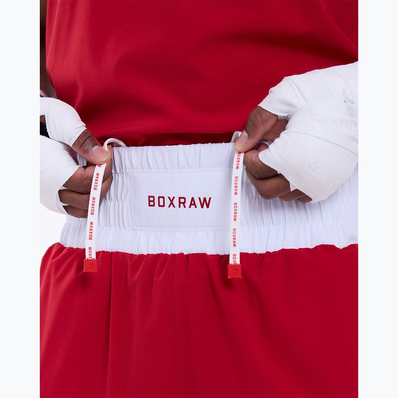Мъжки тренировъчни шорти Boxraw Stevenson V2 red/white 8