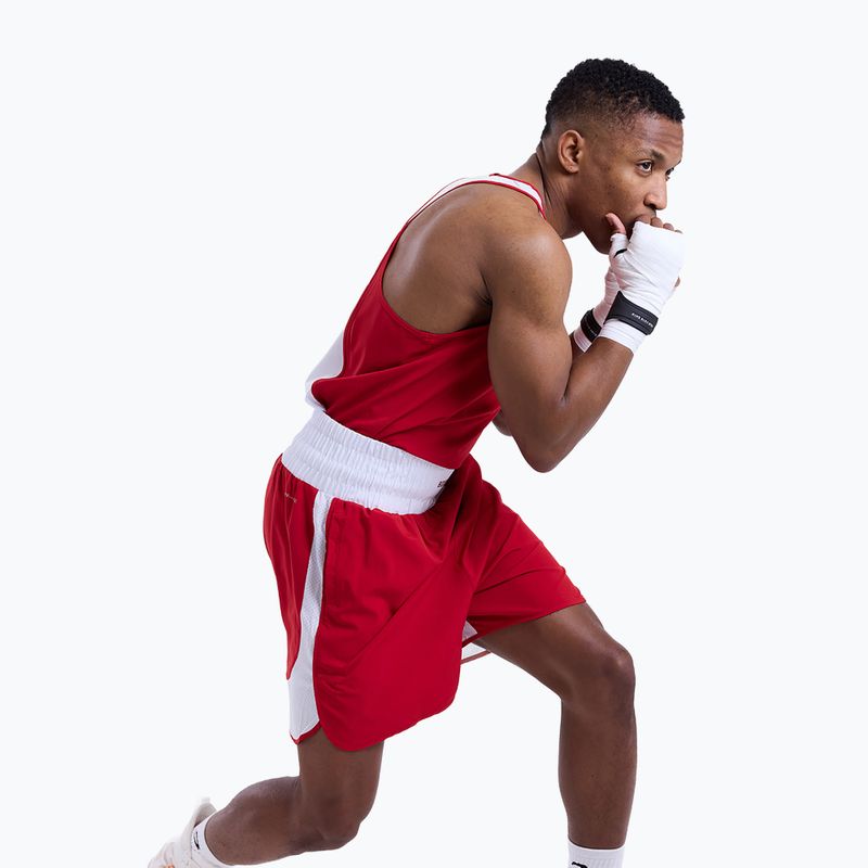 Мъжка тениска Boxraw Stevenson V2 Tank red/white 8
