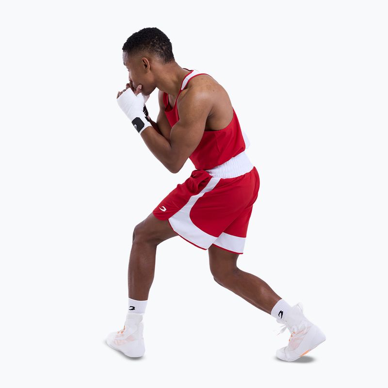 Мъжка тениска Boxraw Stevenson V2 Tank red/white 9