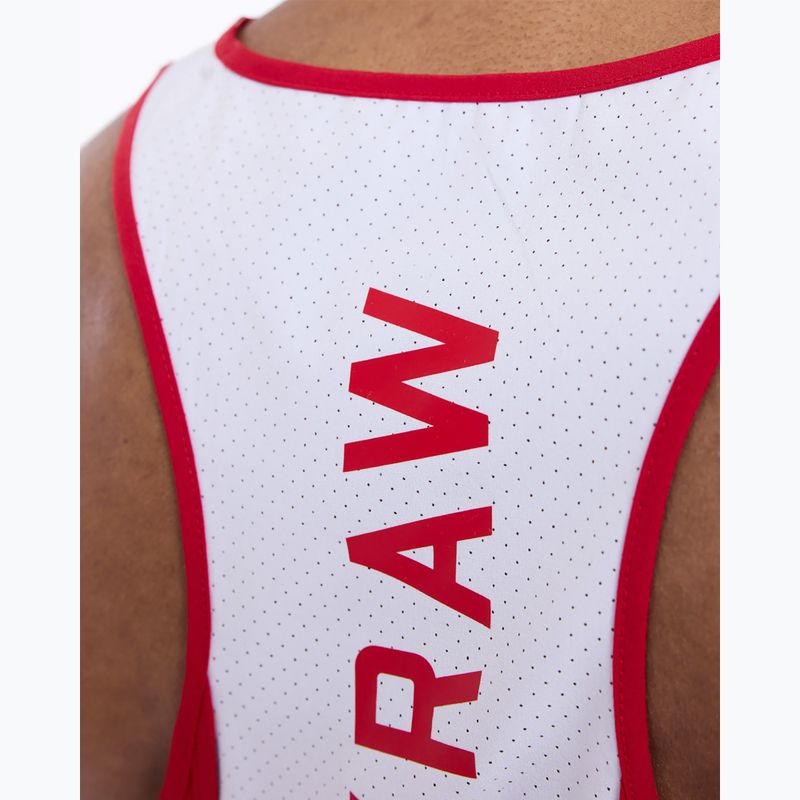Мъжка тениска Boxraw Stevenson V2 Tank red/white 10
