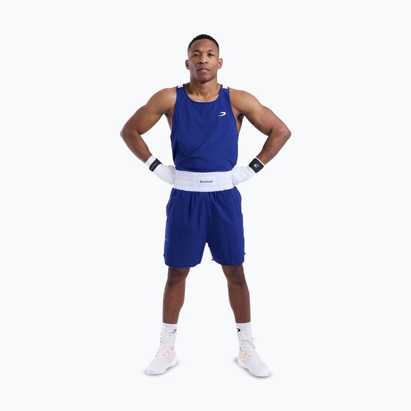 Мъжки тренировъчни шорти Boxraw Stevenson V2 blue/white 2