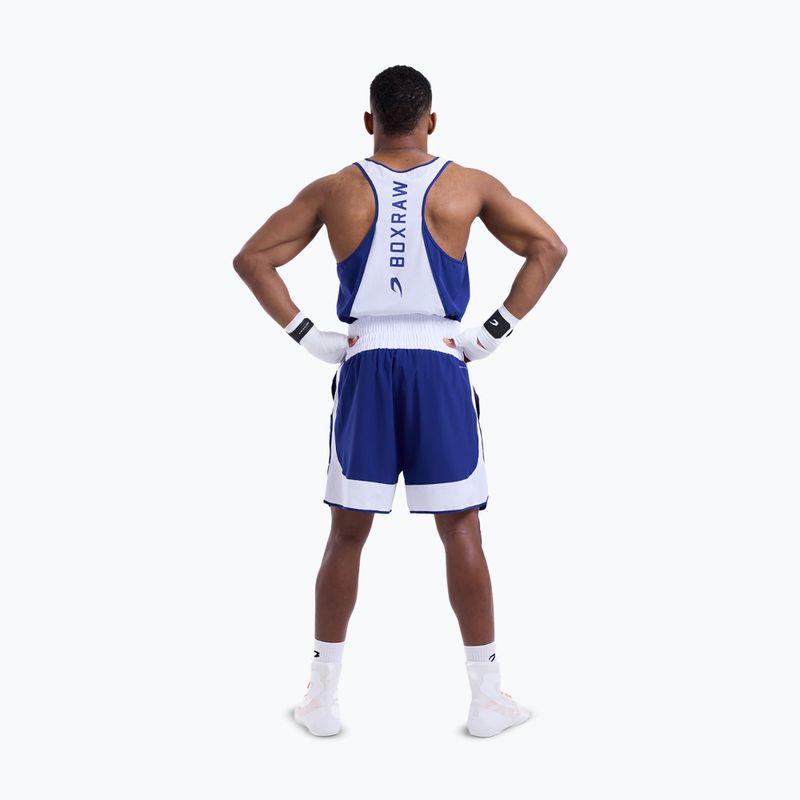 Мъжки тренировъчни шорти Boxraw Stevenson V2 blue/white 3