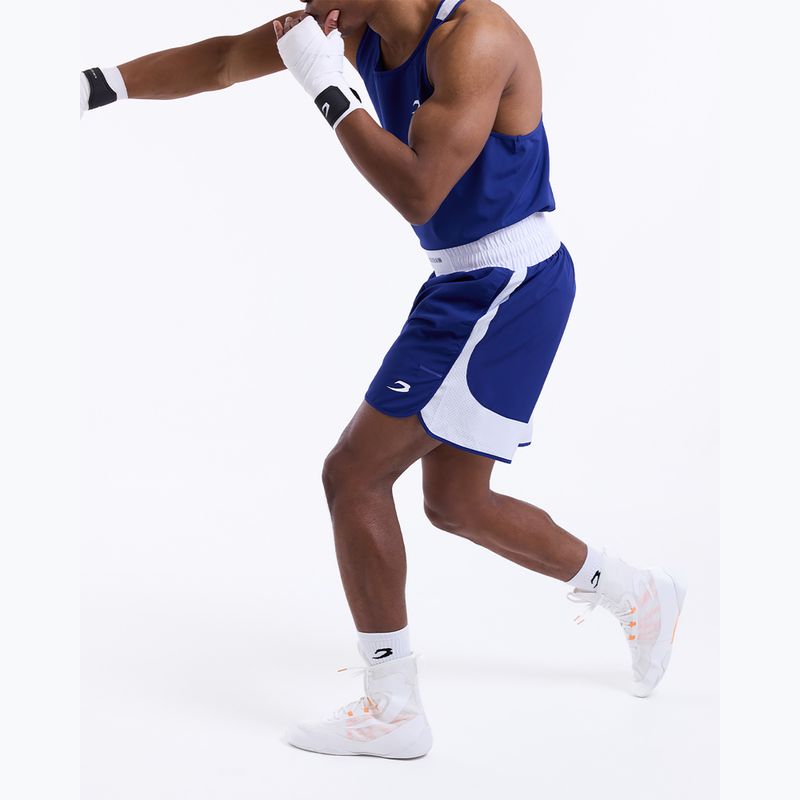 Мъжки тренировъчни шорти Boxraw Stevenson V2 blue/white 7