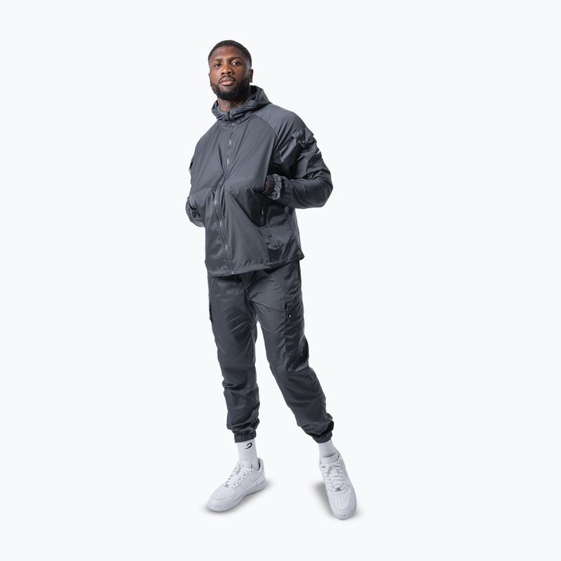 Мъжки панталони за бягане Boxraw Dundee Cargo charcoal 2