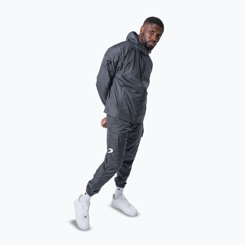 Мъжки панталони за бягане Boxraw Dundee Cargo charcoal 5