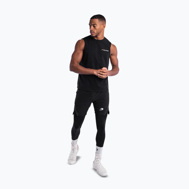 Мъжка тениска BOXRAW We Don't Play Boxing Muscle Tank black 2