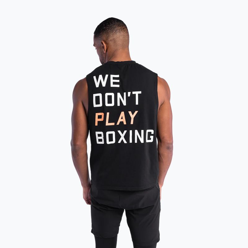 Мъжка тениска BOXRAW We Don't Play Boxing Muscle Tank black 3