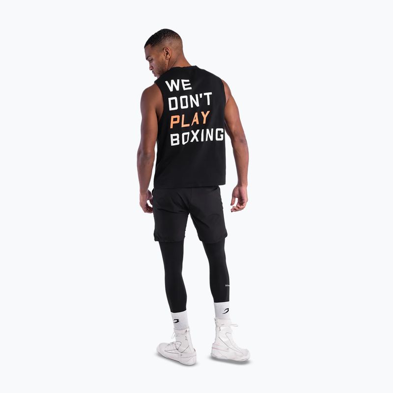 Мъжка тениска BOXRAW We Don't Play Boxing Muscle Tank black 4