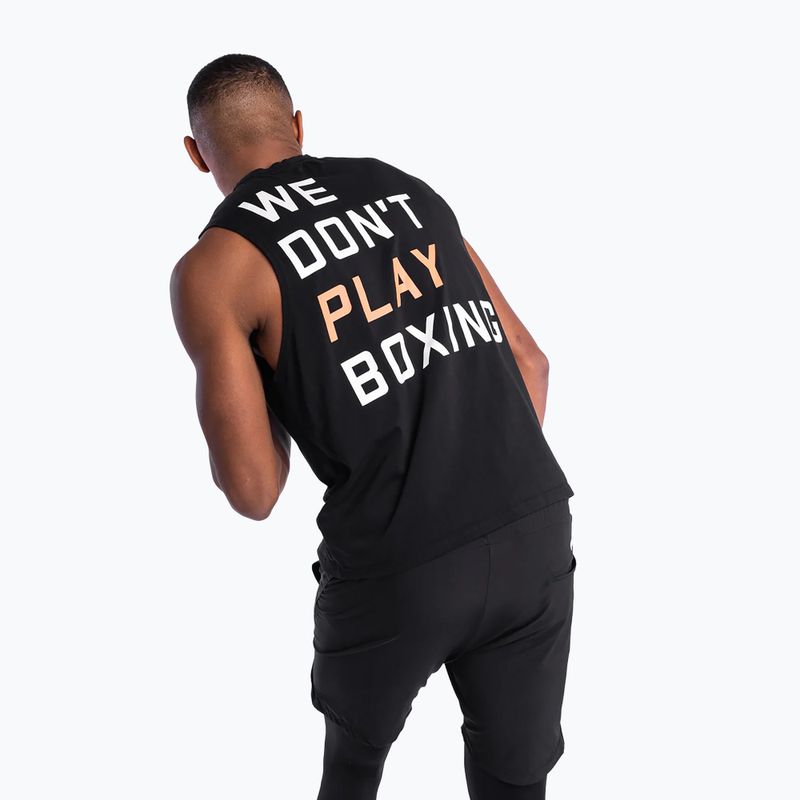 Мъжка тениска BOXRAW We Don't Play Boxing Muscle Tank black 6