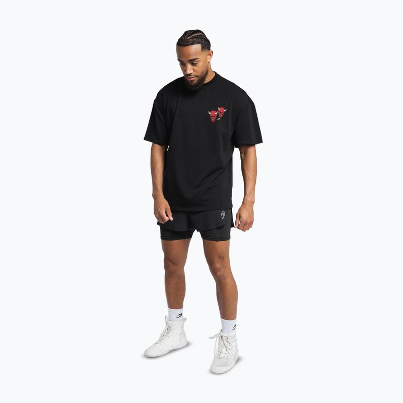 Мъжка тениска BOXRAW Death Before Dishonor Oversized black 2
