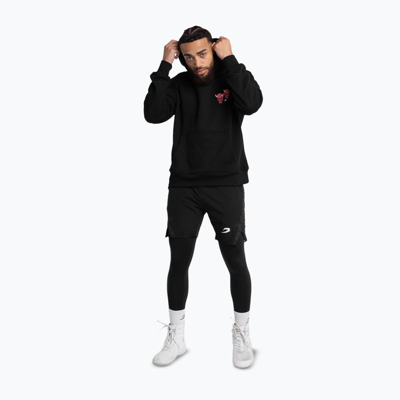 Мъжки суитшърт BOXRAW Death Before Dishonor Oversized Hoodie black 4