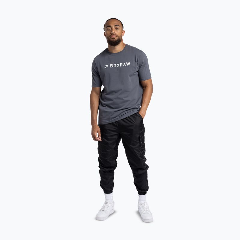 Мъжка тениска Boxraw A.B.C. charcoal 2