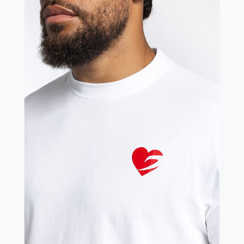 Мъжка тениска Boxraw Boxing is Love Oversized White 8