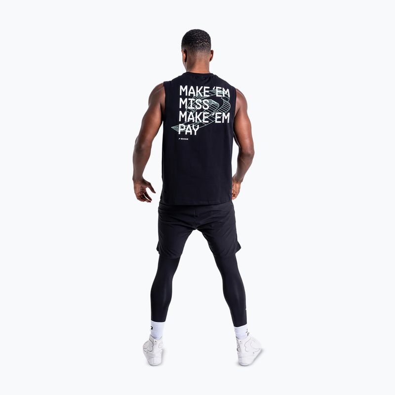 Мъжка тениска BOXRAW Make 'Em Miss Muscle black 4