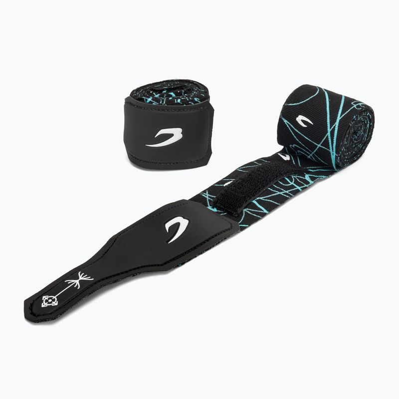 Боксьорски бандажи BOXRAW Dyscyplined Thought Hand Wraps 450 cm black