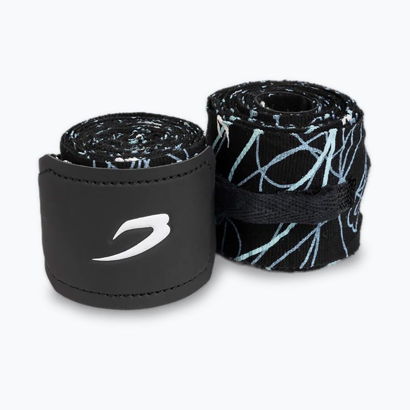 Боксьорски бандажи BOXRAW Dyscyplined Thought Hand Wraps 450 cm black 2