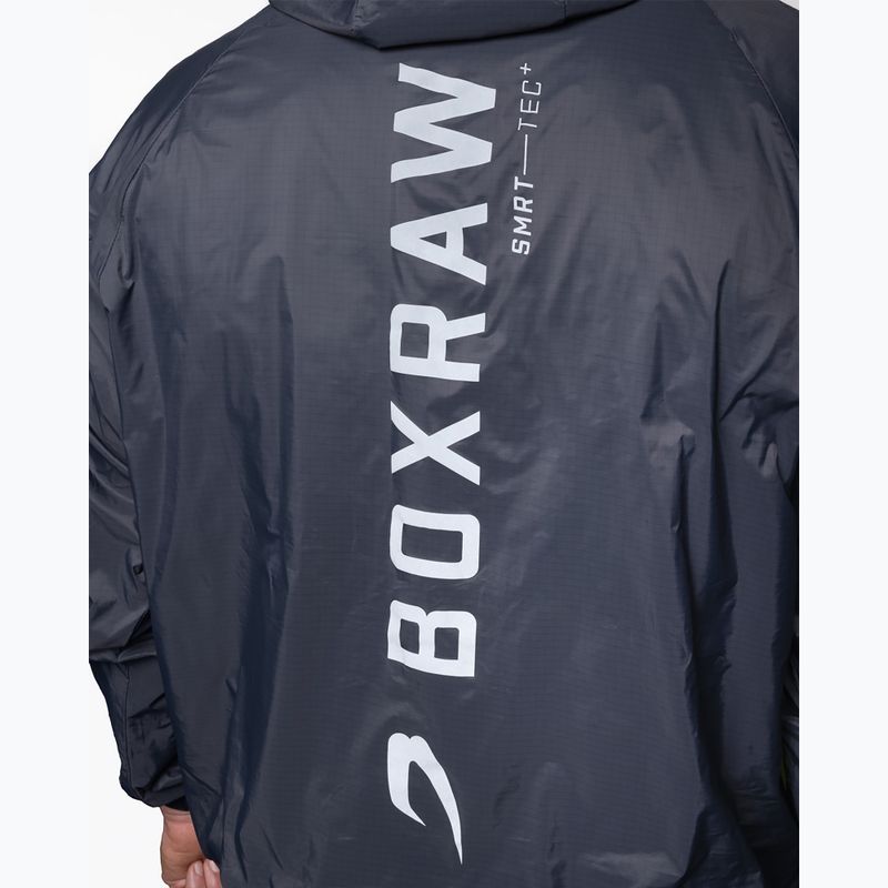 Мъжко ветроустойчиво яке Boxraw Genaro Oversized Windbreaker Hoodie charcoal 8