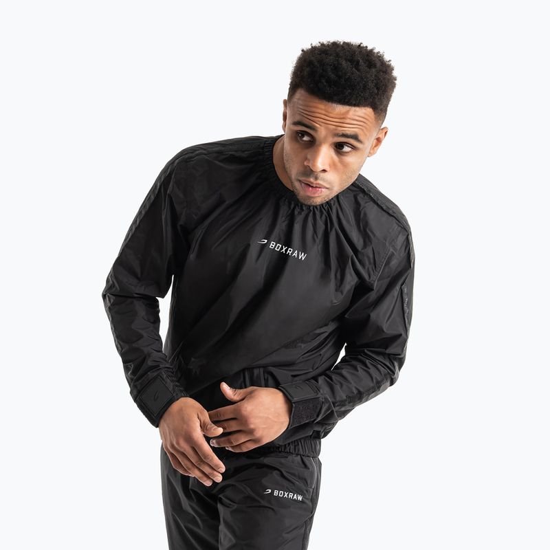Мъжки гащеризон BOXRAW Hagler Sauna Suit 2.0 black 3