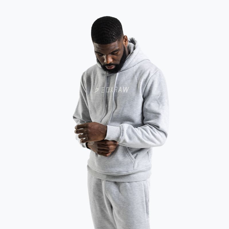 Мъжки суитшърт Boxraw A.B.C. Hoodie grey 4