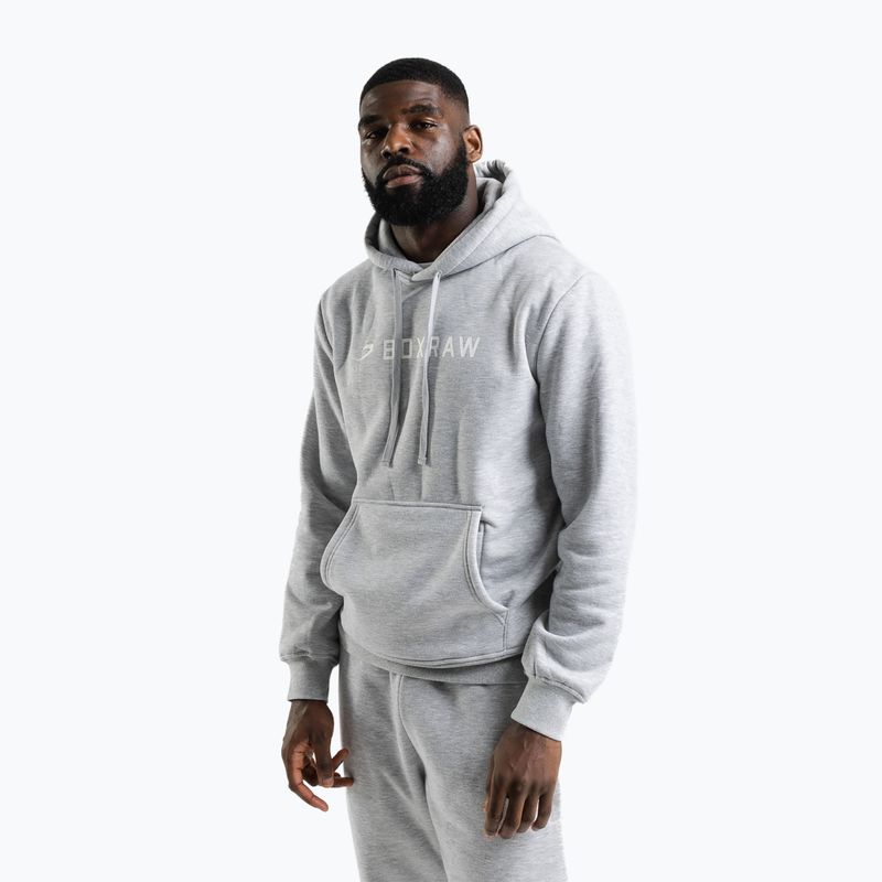 Мъжки суитшърт Boxraw A.B.C. Hoodie grey 5