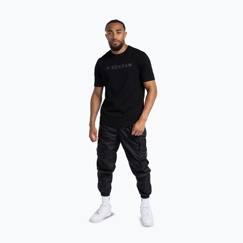Мъжка тениска Boxraw A.B.C. black/black 2