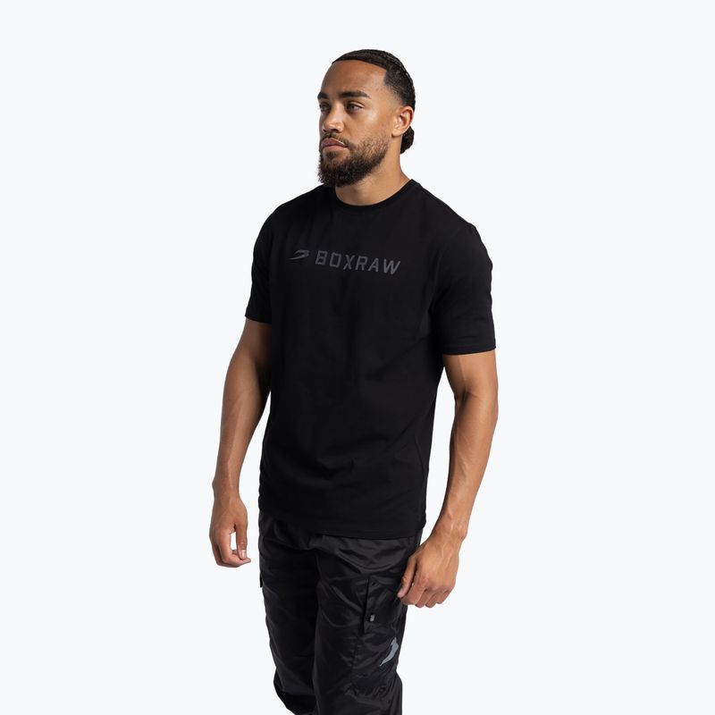 Мъжка тениска Boxraw A.B.C. black/black 3