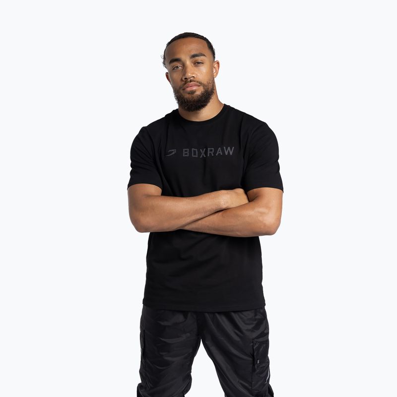 Мъжка тениска Boxraw A.B.C. black/black 4