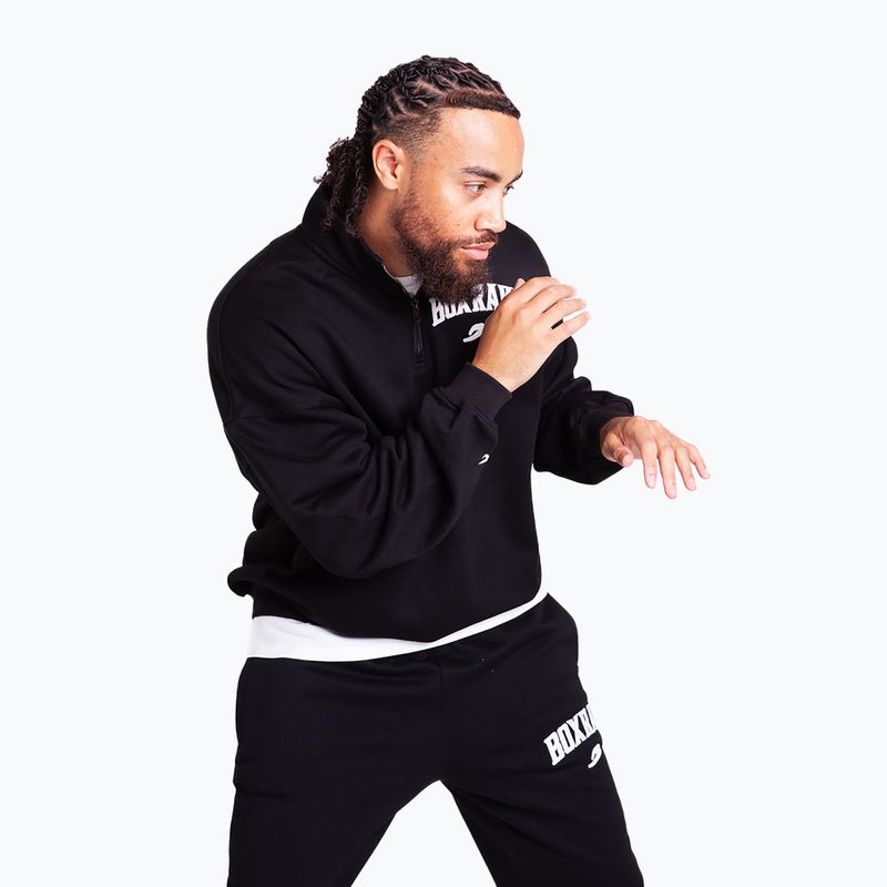 Мъжки суитшърт BOXRAW East Street 1/4 Zip black 4