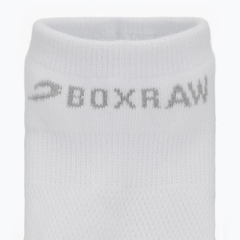 Мъжки чорапи Boxraw Trainer 3 szt. White 3