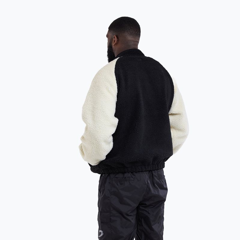 Мъжко яке Boxraw Walker Sherpa black/cream 6