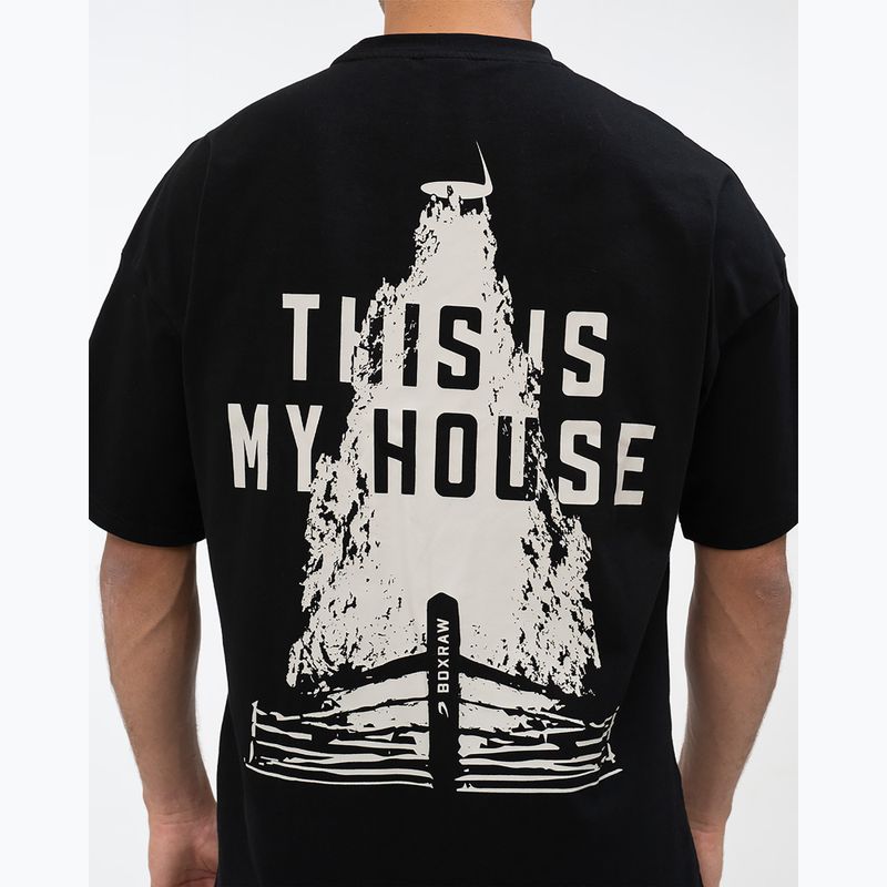 Мъжка тениска BOXRAW This Is My House Oversized black 6