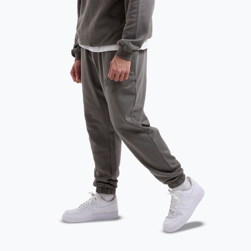 Мъжки панталони за бягане Boxraw East Street Bottoms distressed grey 5