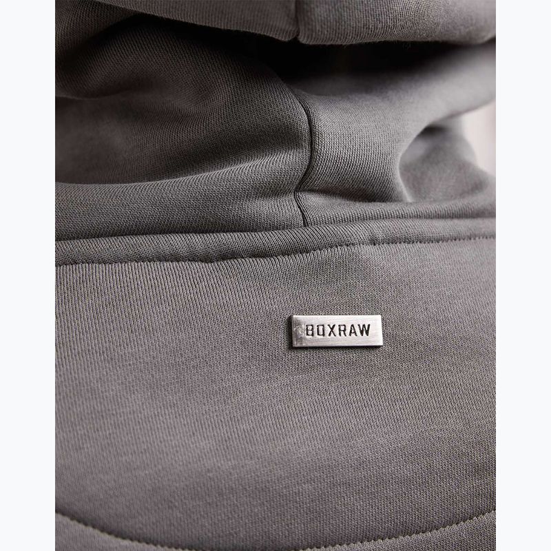 Мъжки суитшърт BOXRAW East Street Hoodie distressed grey 7