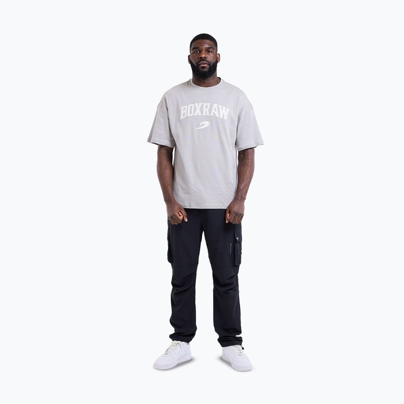Мъжка тениска Boxraw East Street Oversized T-Shirt Grey 2