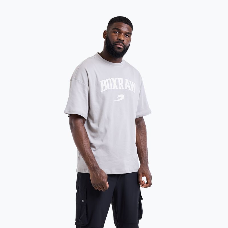 Мъжка тениска Boxraw East Street Oversized T-Shirt Grey 5