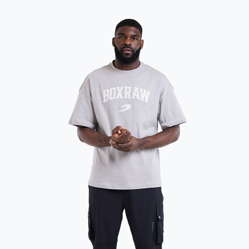 Мъжка тениска Boxraw East Street Oversized T-Shirt Grey 6
