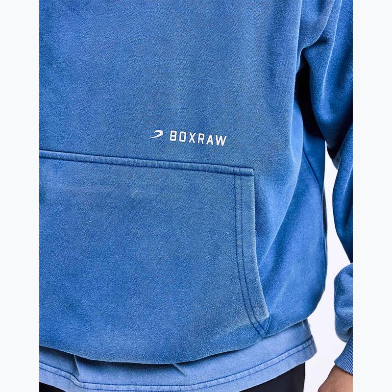 Мъжки суитшърт BOXRAW Sparring Club Oversized Hoodie washed baby blue 8