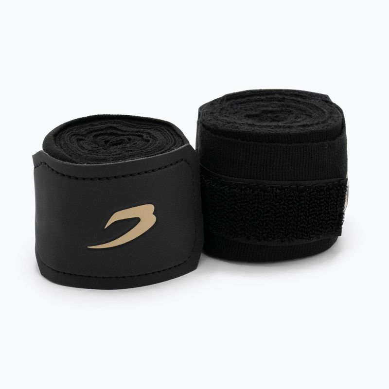 Боксьорски бандажи BOXRAW We Don't Play Boxing Hand Wraps 450 cm black 2
