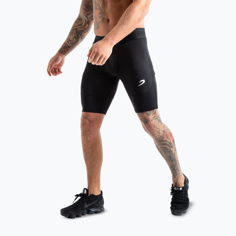 Мъжки тренировъчни шорти BOXRAW Saddler Compression black 5