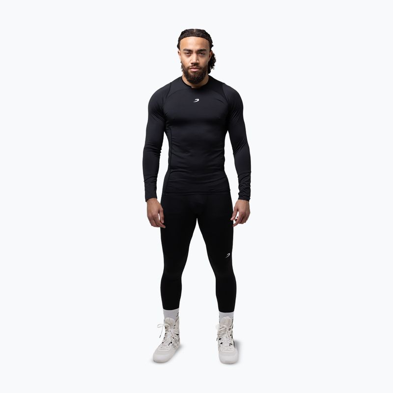 Мъжка блуза с дълъг ръкав BOXRAW Saddler Compression black 2