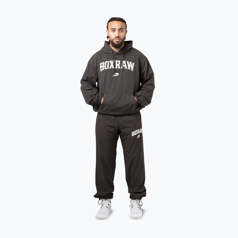 Мъжки панталони за бягане BOXRAW East Street Shell Bottoms charcoal 2