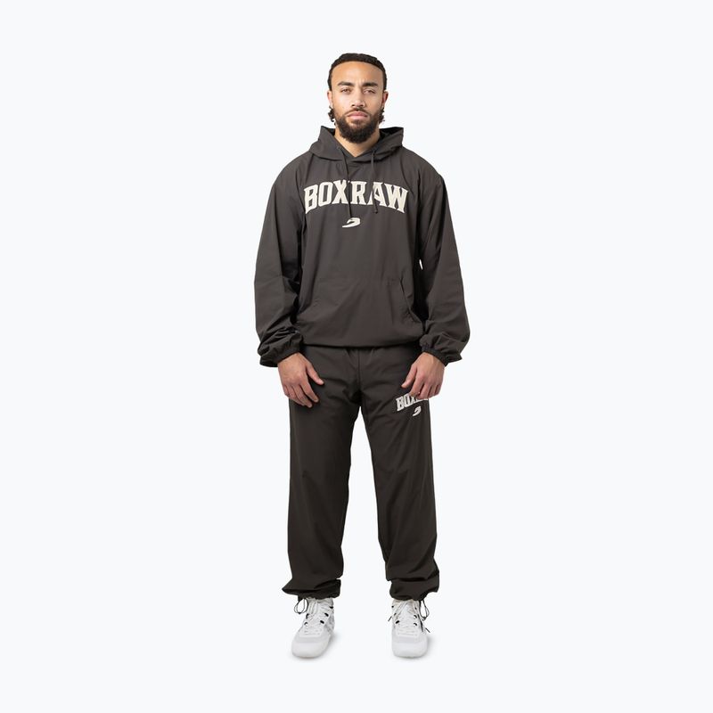 Мъжки суитшърт BOXRAW East Street Shell Hoodie charcoal 2