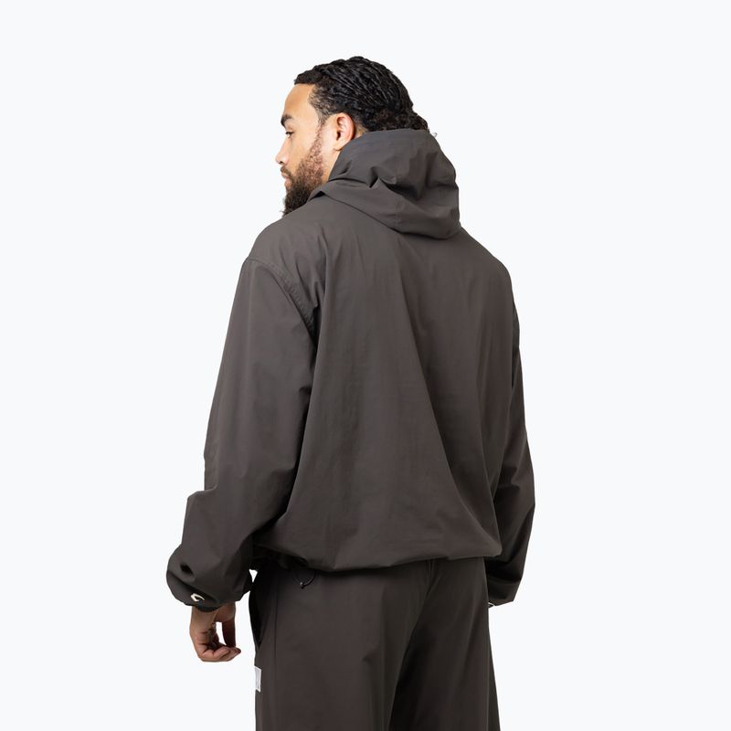 Мъжки суитшърт BOXRAW East Street Shell Hoodie charcoal 3