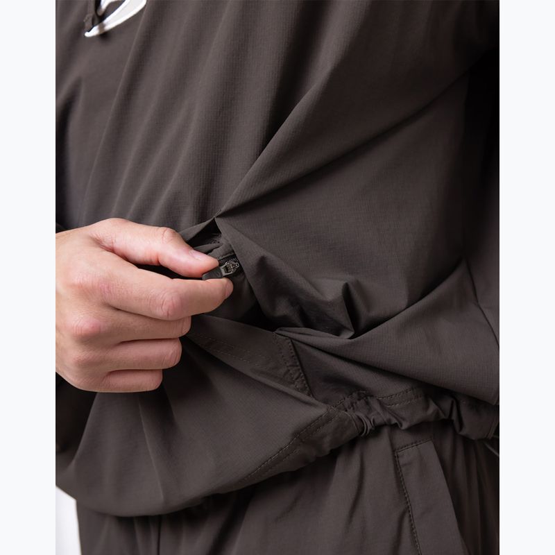 Мъжки суитшърт BOXRAW East Street Shell Hoodie charcoal 7