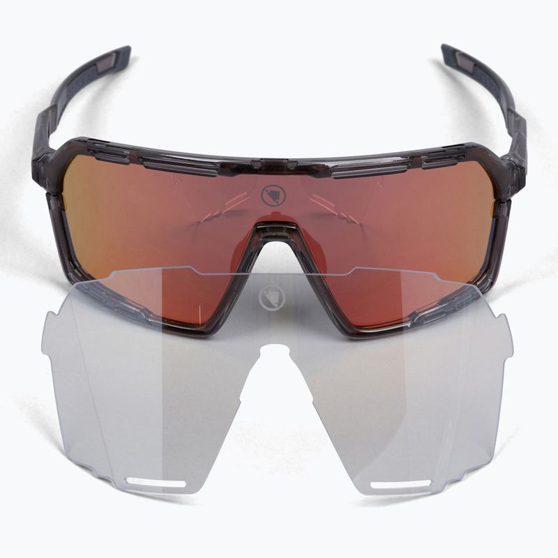 Слънчеви очила Endura Pro SL сиво/черно/червено revo smoke/clear silver flash mirror/amber 5
